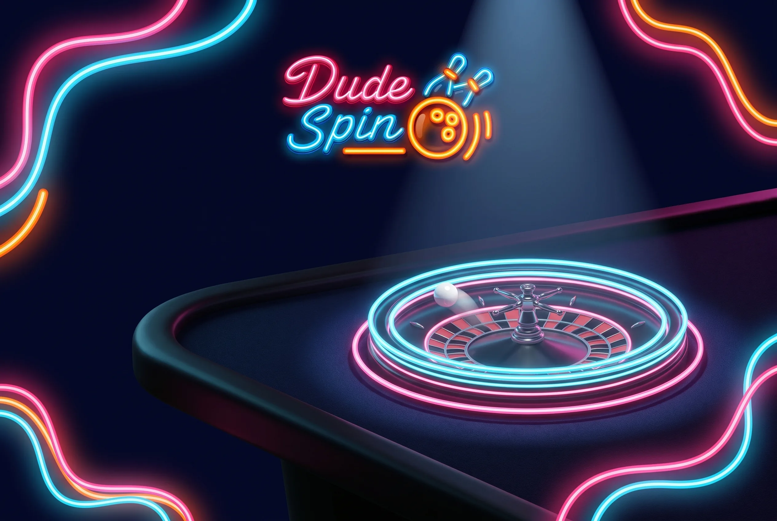 Dude Spin: Bli med ved et livebord